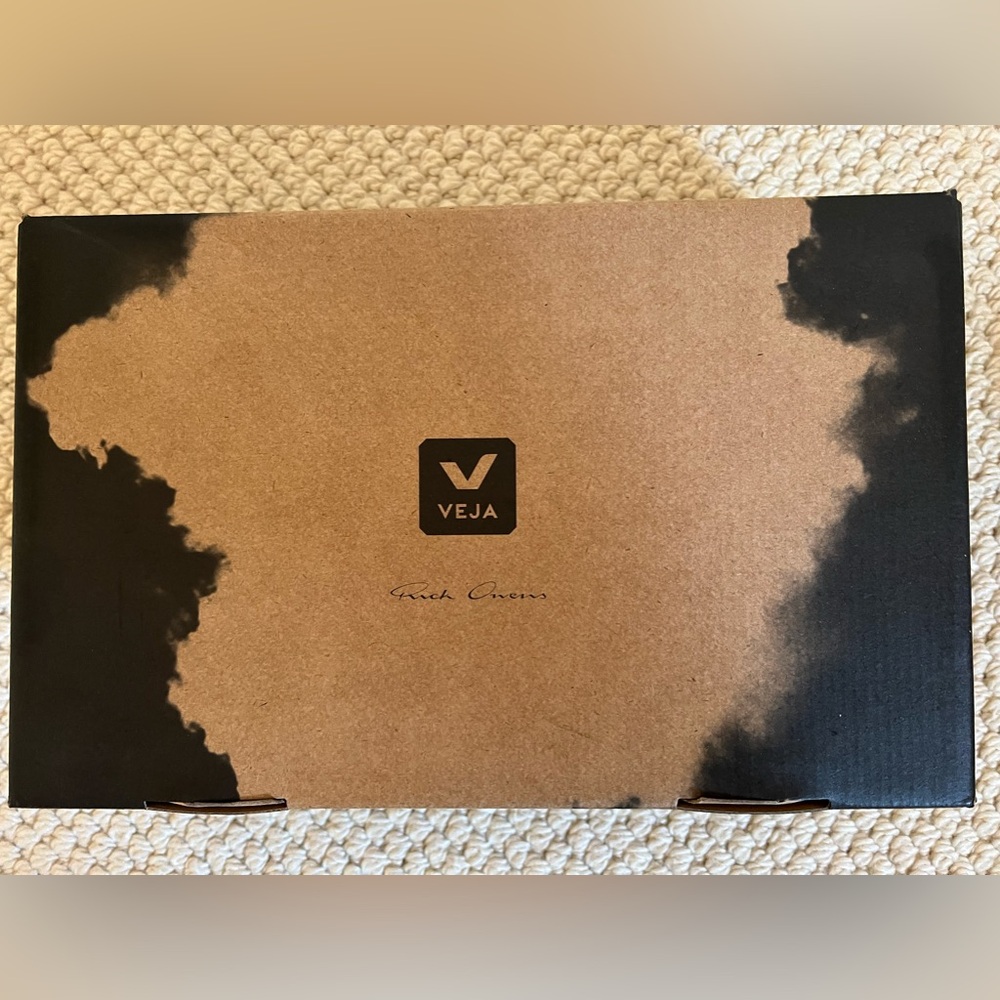 ✨SOLD✨BNIB Collector’s Rick Owens x Veja Sneakers in Butter/Natural 2019 - Picture 14 of 15